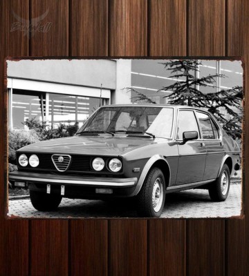 Металлическая табличка Alfa Romeo Sport Sedan (116)